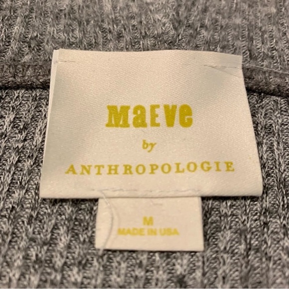 Anthropologie Sweater M Turtleneck Grey - Picture 6 of 10